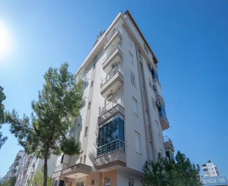 apartment for sale in konyaltın, 700 meters from the sea