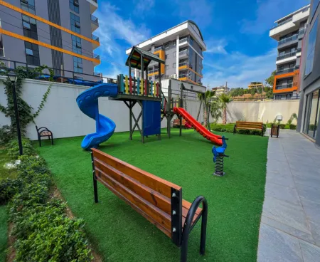 apartment in luxury complex for sale in alanya avsallar