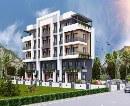 antalya altıntaş; flats in a single block complex