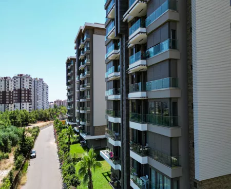 flat in a luxury site for sale in akkuyu, konyaaltı
