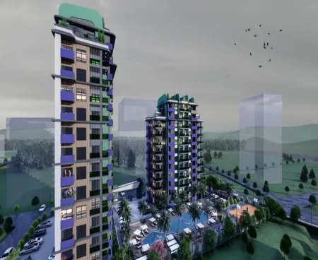 apartments in mezite district in mersin