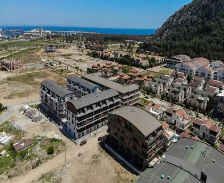 stunning flats with mountain view in konyaalti antalya