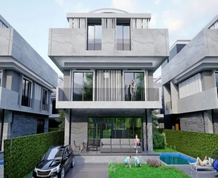 4+1 luxury villa in antalya dosemealti district