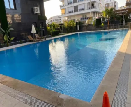 apartment with citizenship in konyaaltı luxury site
