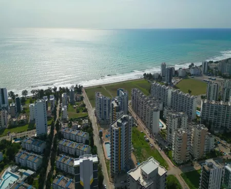 new flats in tece district of mersin