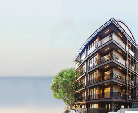 luxury apartments with sea view for sale in antalya işıklar