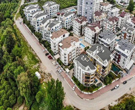 furnished luxury flat for sale in konyaaltı