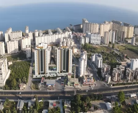 mersin tömük; installment flats from the project