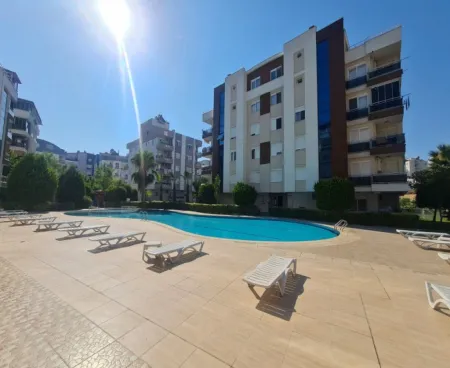apartment in a luxury complex in konyaaltı, antalya
