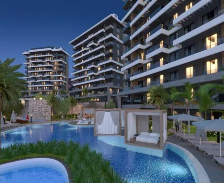 luxury apartments from a construction company in alanya