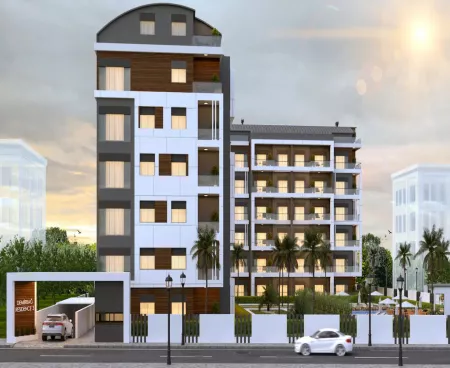 luxury flats in installments under construction in altıntaş