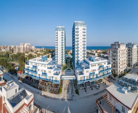 ready for occupation luxury apartments 60 meters from the sea in iskel