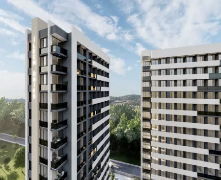 apartments 1 + 1 in mersin near the sea