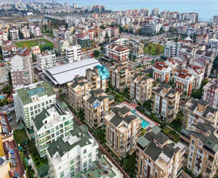 4+1 dublex flat in konyaaltı liman