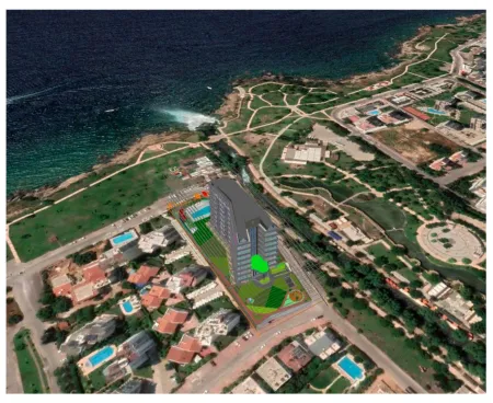 Апартаменты в проекте rising luxury в dream city antalya