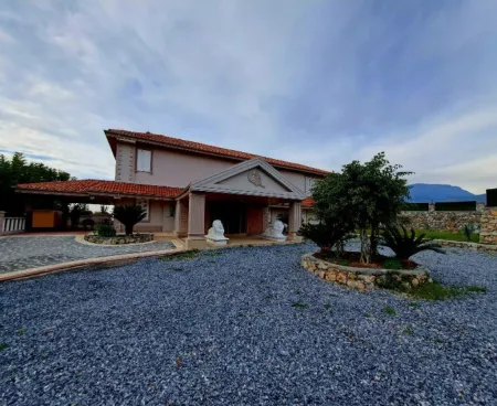 luxury furnished villa in alanya demirtaş