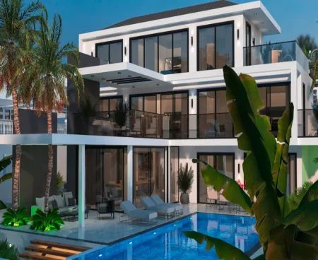 luxury villas under construction in fethiye, muğla