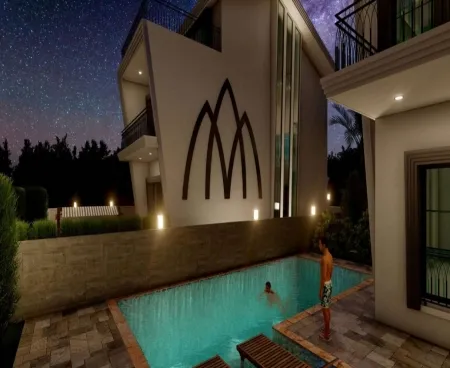 luxury villas under construction in belek