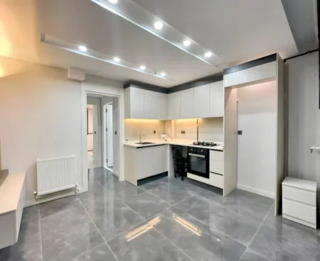 apartment with combi boiler in muratpaşa, antalya