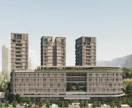 luxury equipped apartments from antalya altıntaş project