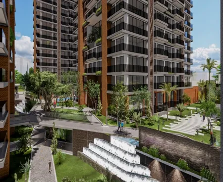apartments in luxury complex in altıntaş/aksu