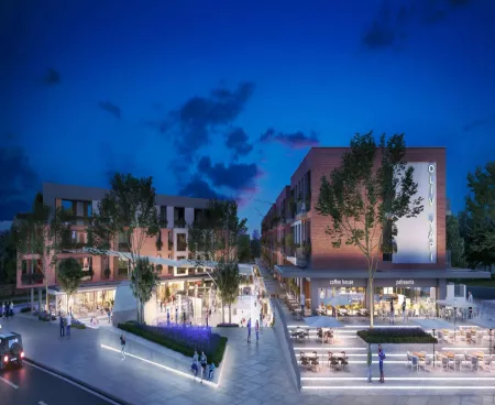 istanbul zeytinburnu; comfortable living spaces for sale from the project