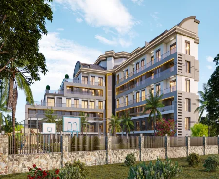 antalya aksu ; residences within the complex from the project