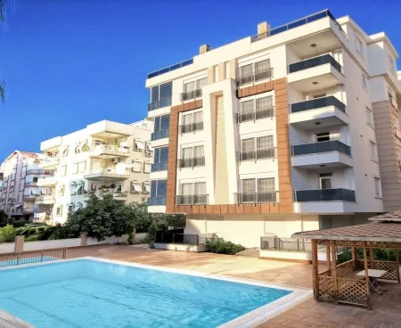 antalya liman ; furnished flat on the complex
