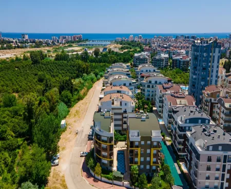 furnished flat in konyaaltı in antalya