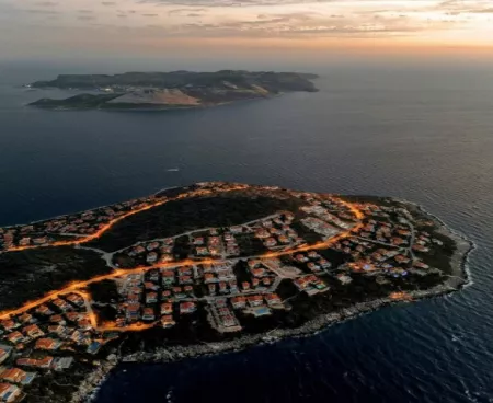 antalya kaş sea view villa