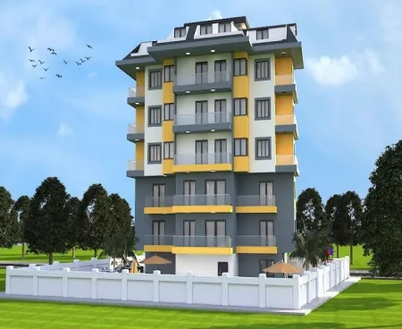 Квартиры 1+1 и дуплексы 2+1 в районе Авсаллар