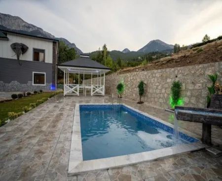 antalya konyaalti villa with pool