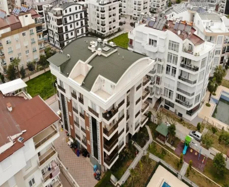 furnished flat for sale in konyaaltı hurmada