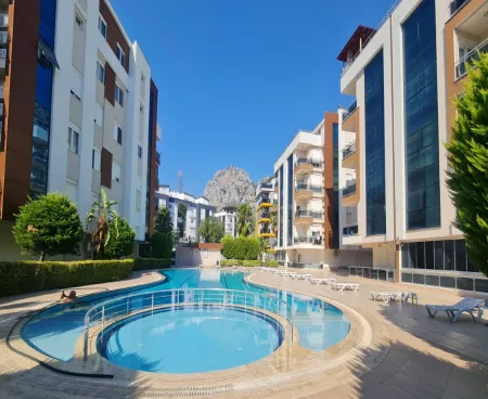 antalya konyaalti ; furnished flat for sale