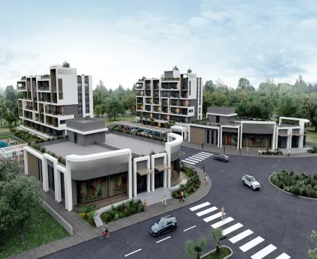 luxury flats under construction in antalya altıntaş