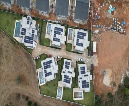 a new complex of luxury villas in the heart of antalya.