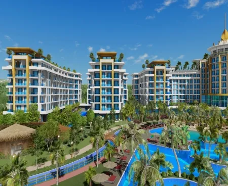 villas in a 5-star hotel concept in alanya türkler