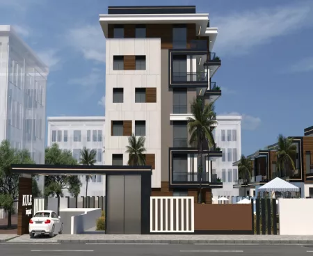 new villas within the complex in antalya altıntaş