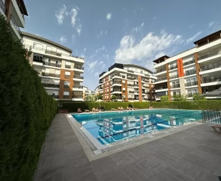 furnished flat in antalya liman luxury site