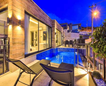 spacious villas under construction from construction company in kas
