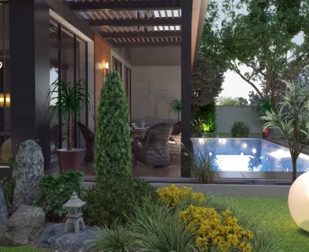 antalya dosemealti  luxury villa with private garden