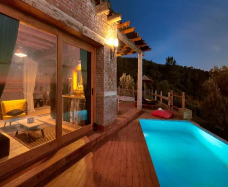villa for sale with sea view in antalya kaş