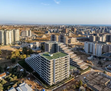 luxury apartment in cross twins residence, altıntaş, antalya