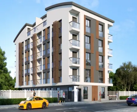 apartments for sale from a construction company in bahçelievler, muratpaşa