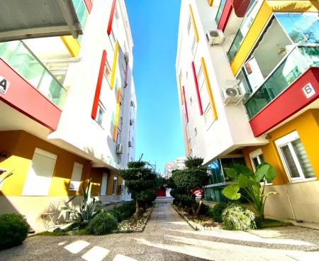 flat with swimming pool for sale in muratpaşa center