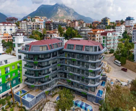 alanya kestel luxury installment apartments