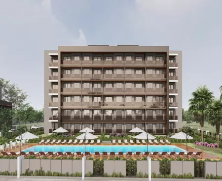 apartments for sale in a luxury project in antalya altıntaş