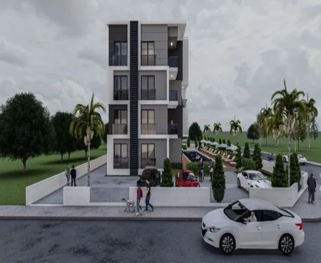 apartments for sale in antalya aksu 1+1 complex