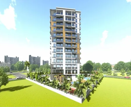 Квартира 1+1 и 2+1 на продажу в Мерсин Мезитли