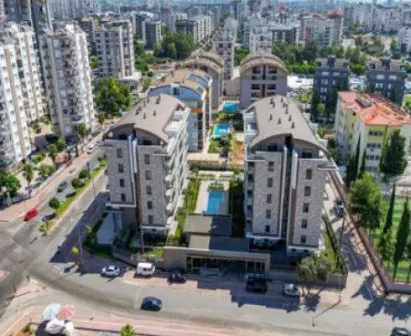 apartment in a luxury complex in antalya konyaaltı